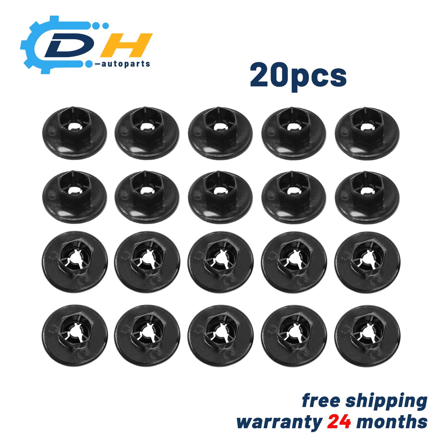 For 8414526000 Hyundai Elantra Kia 20× Wheelhouse Fender Liner Nuts Grommet
