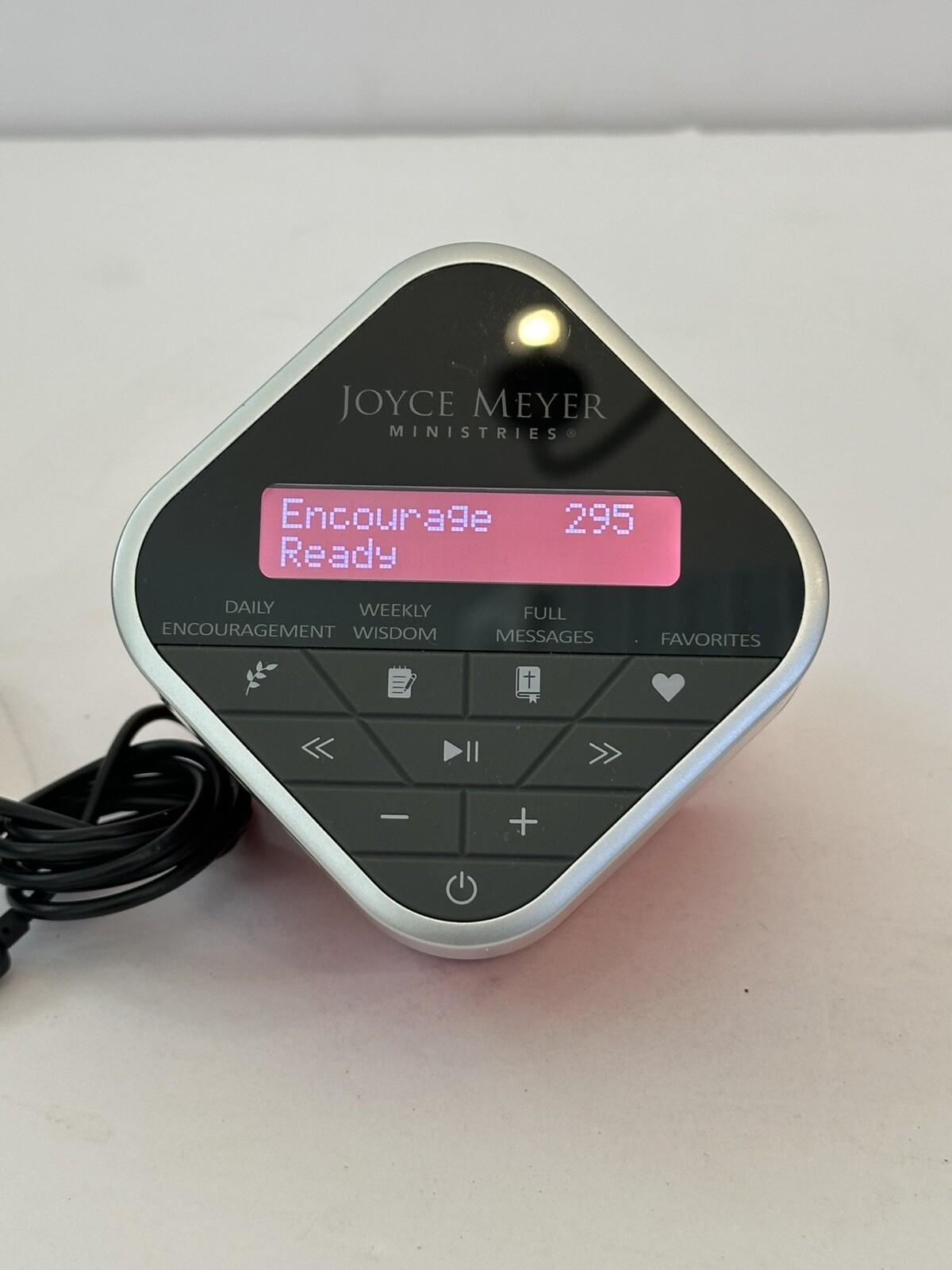 Joyce Meyer Ministries Daily Encouragement Audio Cube w/Built-In Speaker