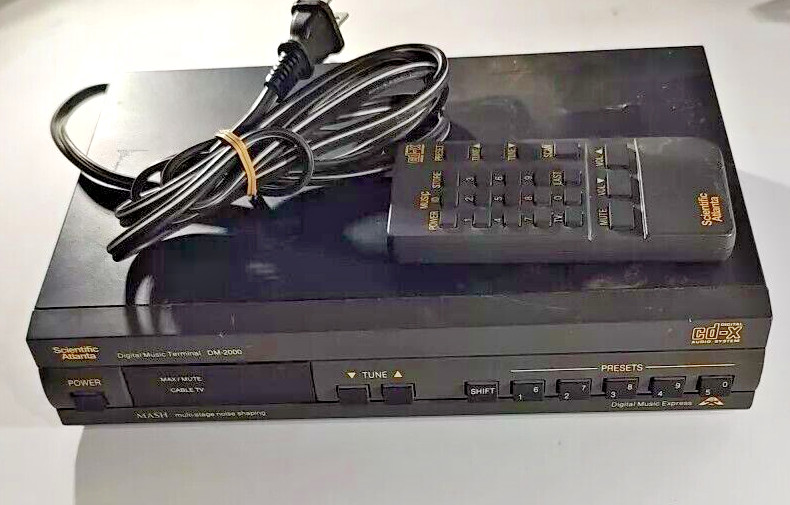Scientific Atlanta Audio Sound System Model DM-2000 CD-X