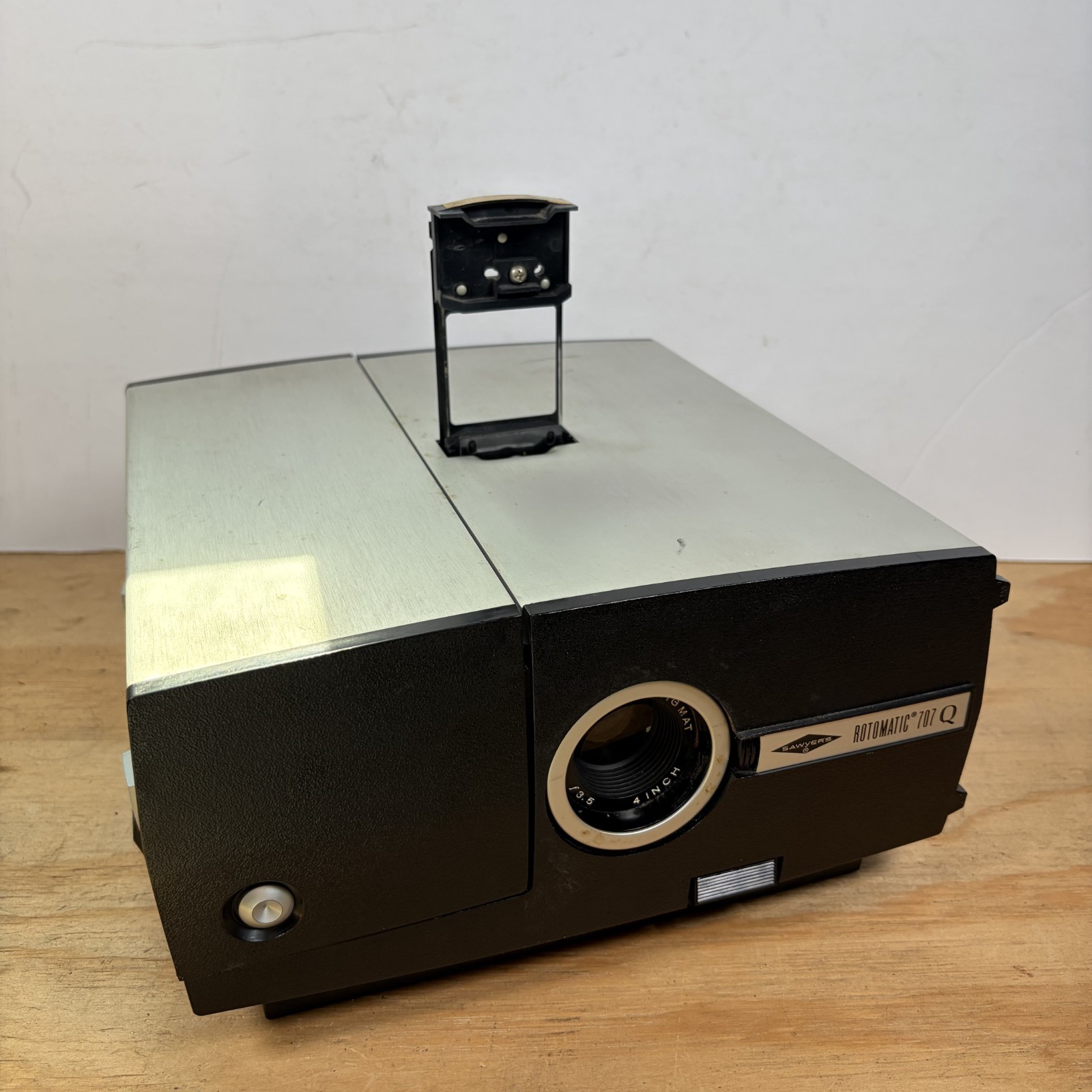 Sawyer's Rotomatic 707 Q 35mm Film Slide Projector 4" Lens READ