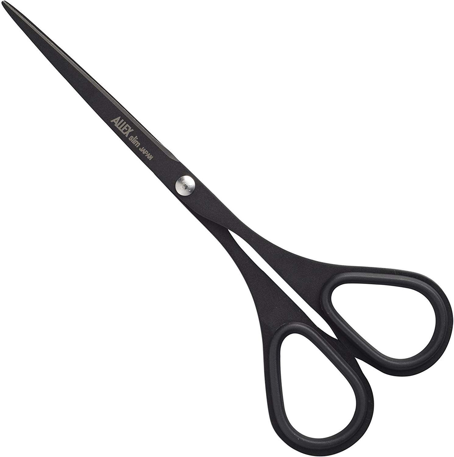 ALLEX Slim Scissors 5.5 inch Fluorine Coated Craft Office Portable Japan