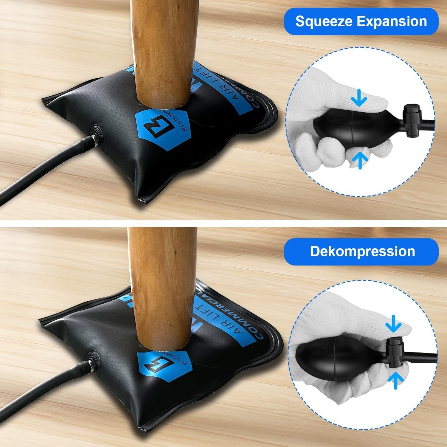 Adjustable Air Wedge Bag Pump Tool for Leveling Positioning and Repair