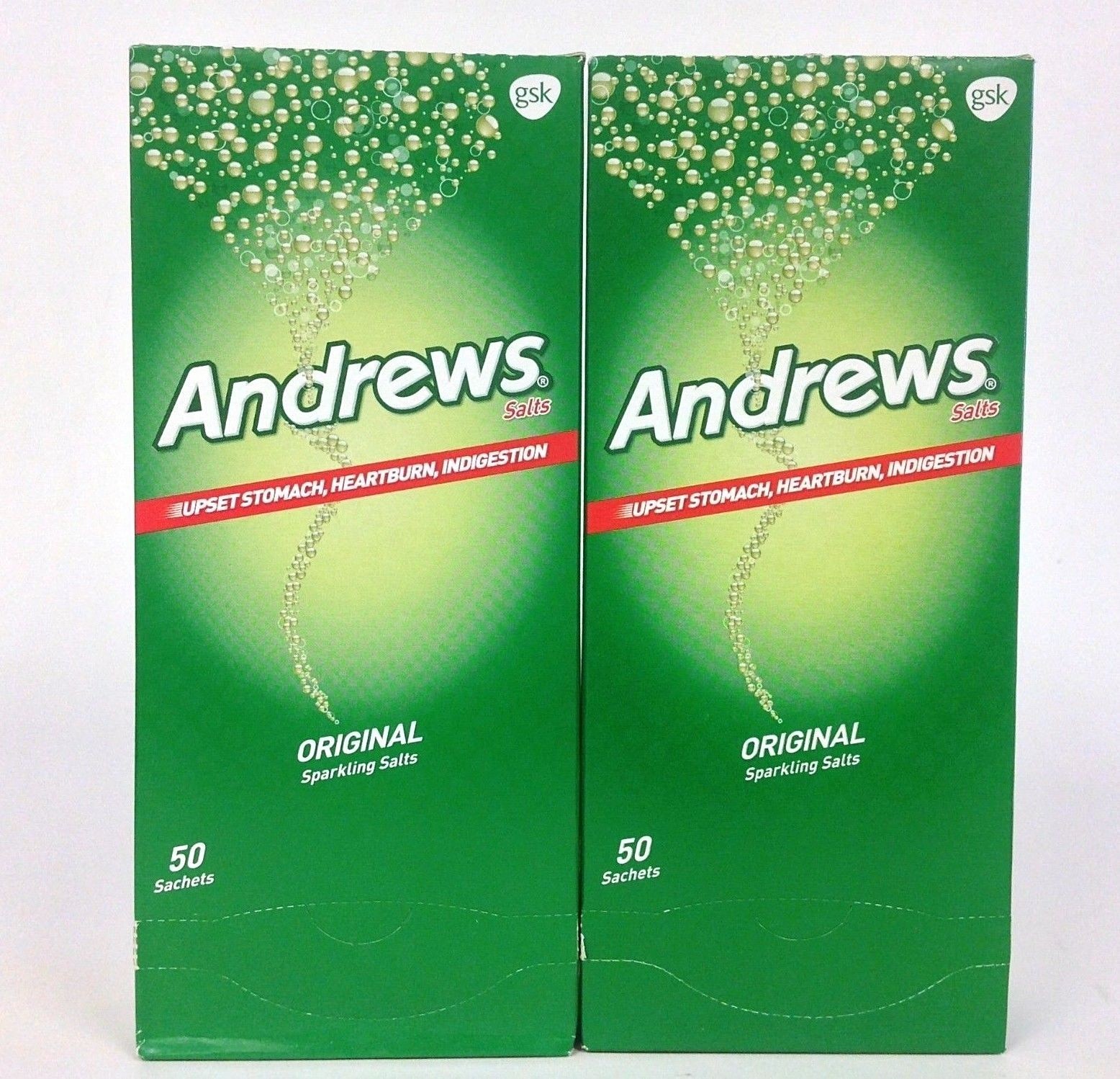 2 ANDREWS SALTS ✅FOR HEARTBURN x 50