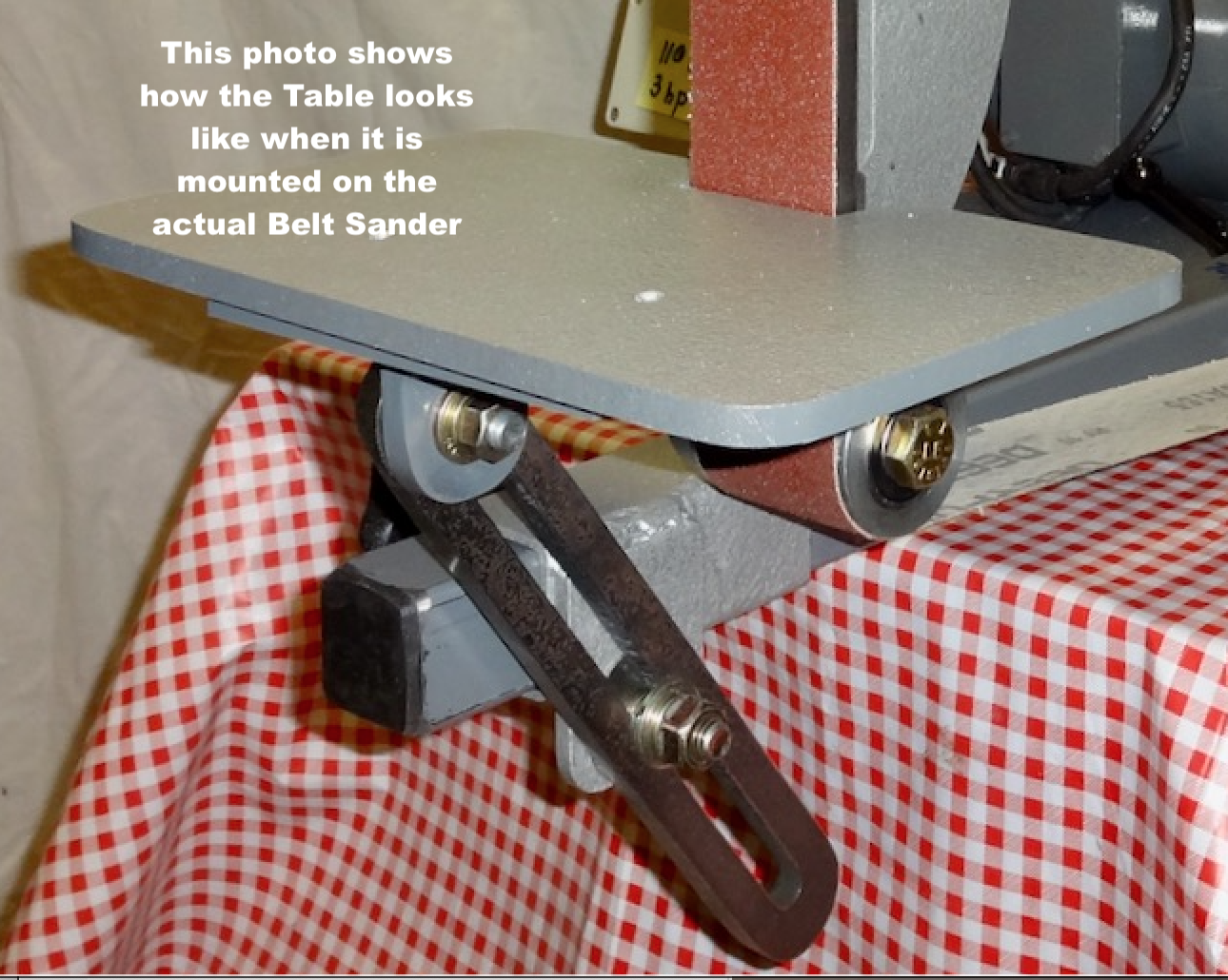 Belt Sander/Grinder Work Rest Table - Builder's Special [Knife Making]