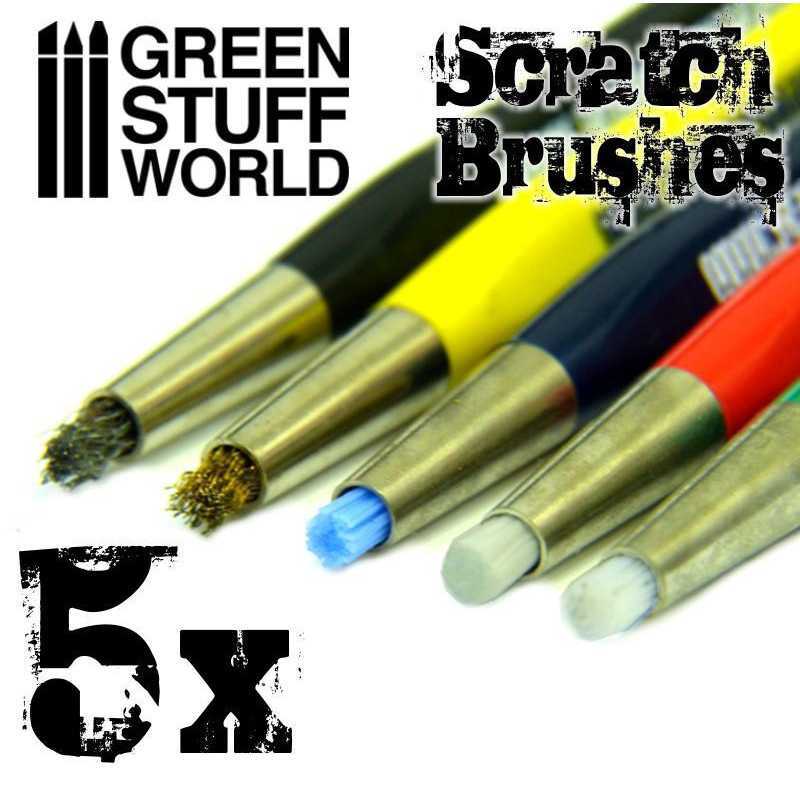 Green Stuff World: Scratch Brush Pens - Cleaning Tasks, Scratches, Chipping