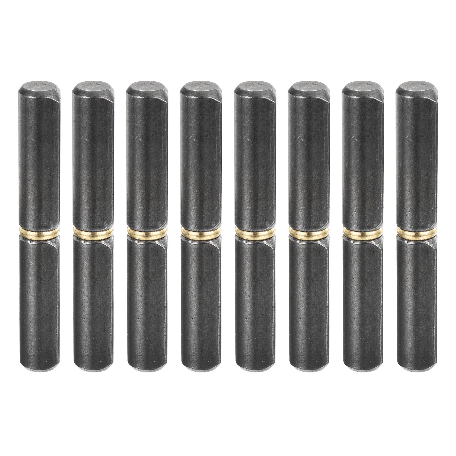 8Pcs 4" x 9/16" (LxD) Weld on Barrel Hinge for Metal Gate, 0.31" Pin OD