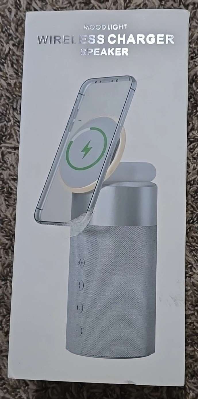 Iphone - Mood Light Wireless Charger Speaker
