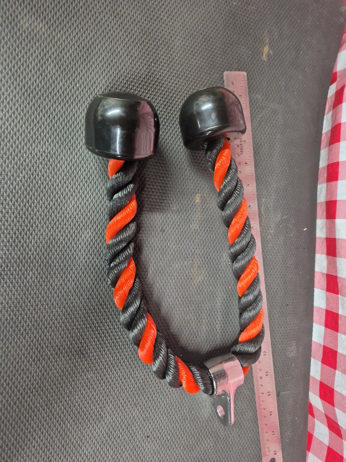 Tricep Rope Attachment For Cable Machines