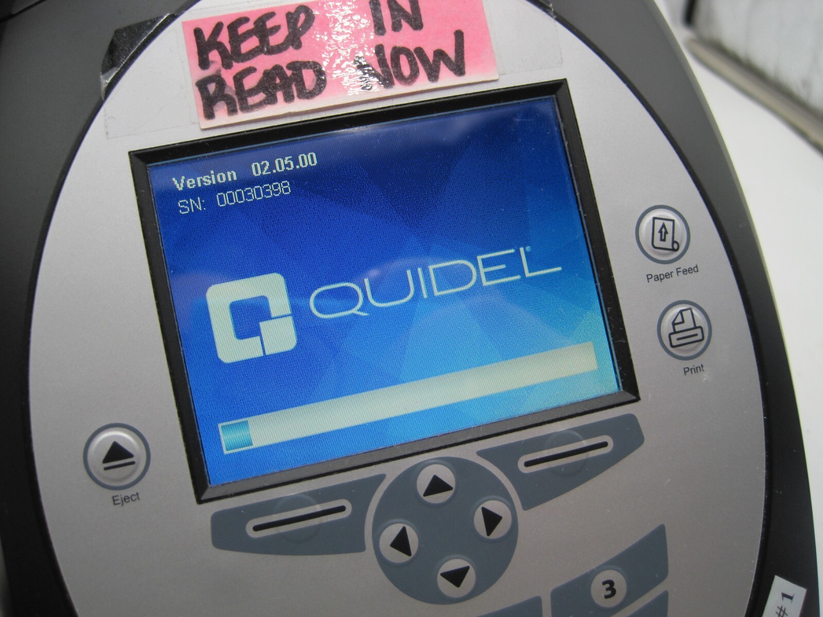 QUIDEL Sofia Analyzer 1178003 Laboratory Fluorescent Immunoassay