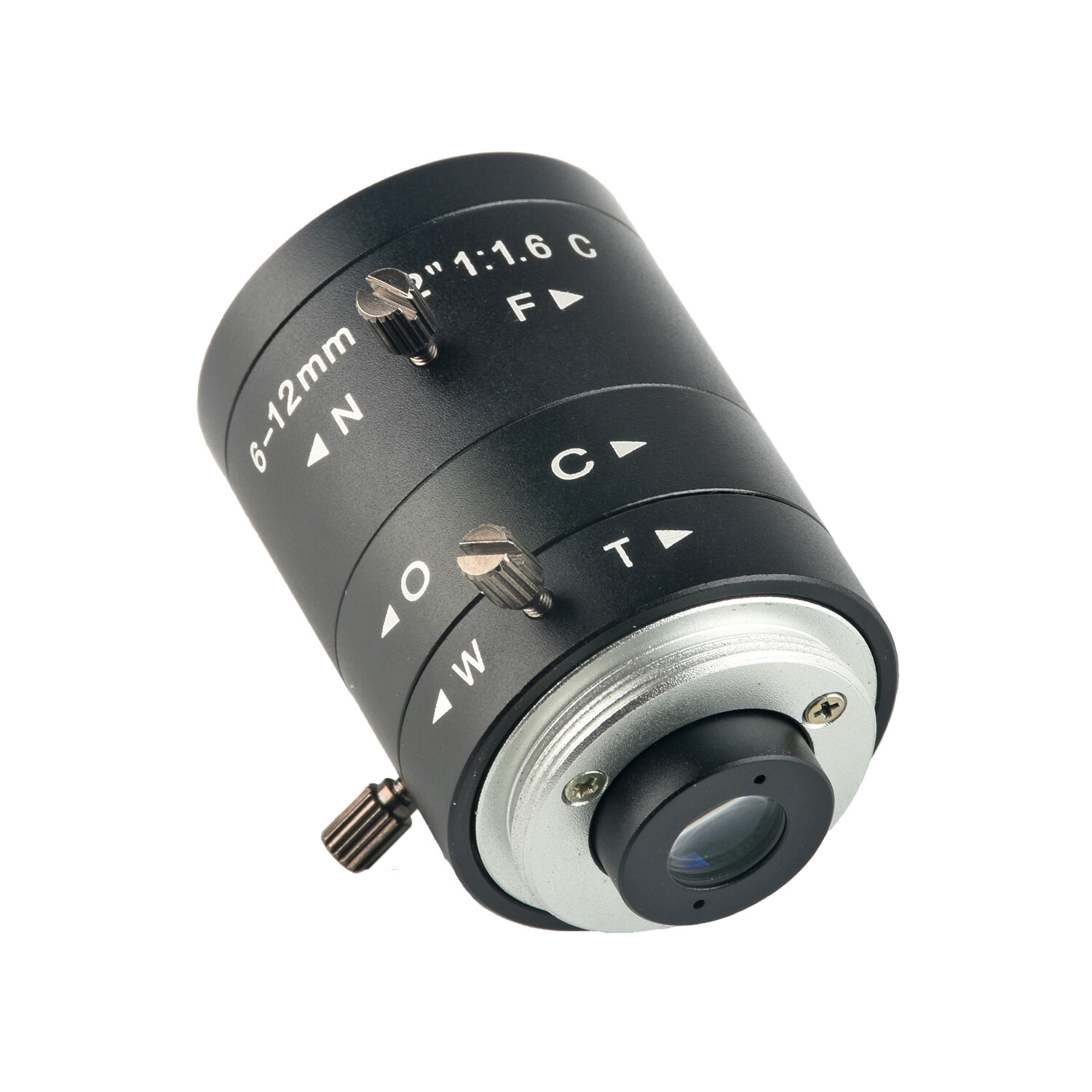 3 Million Pixel 6-12mm Industrial Lens Manual Zoom No Distortion Inspection Lens