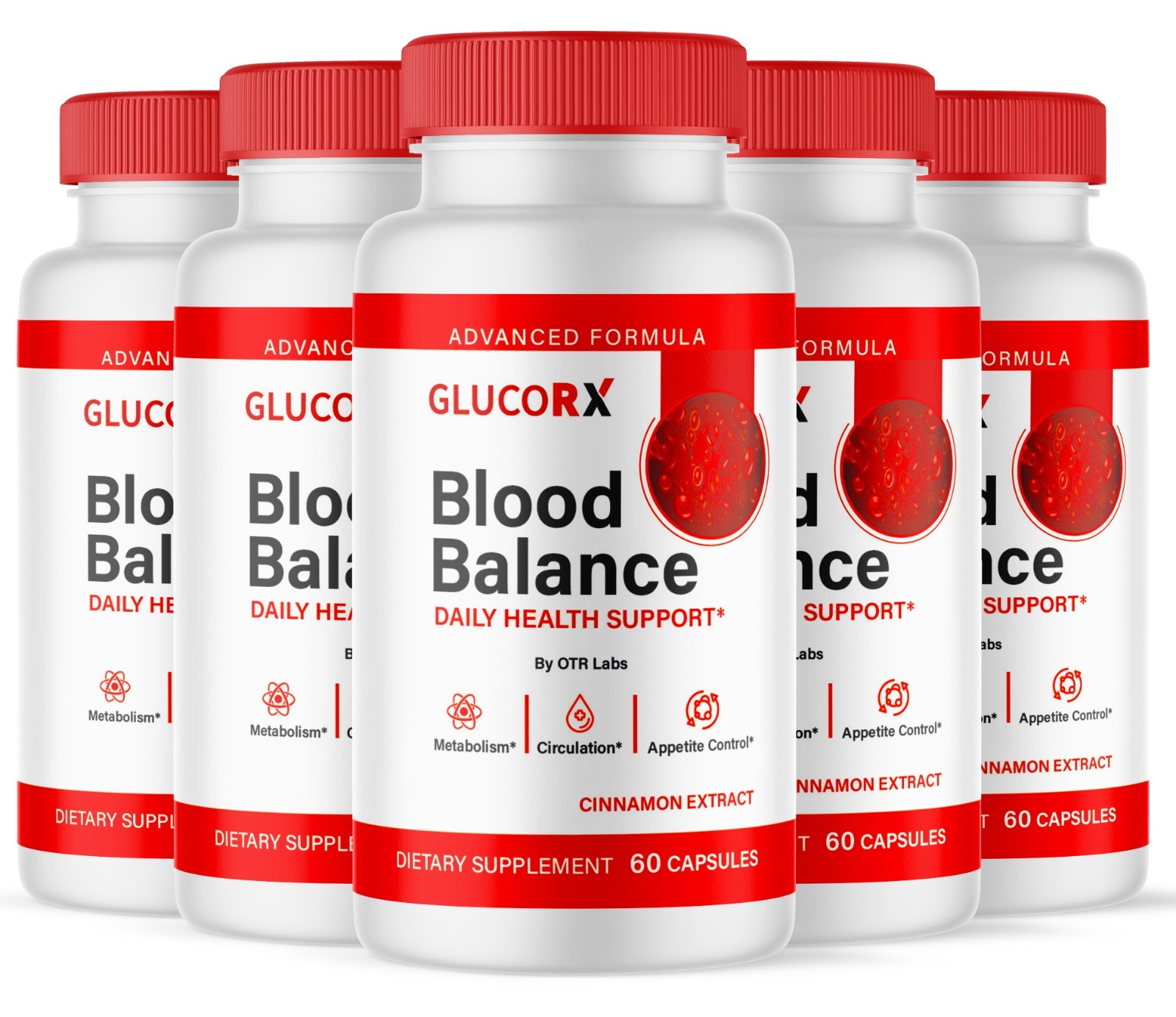 Glucorx Blood Balance, Gluco-RX Dietary Supplement for Metabolism & Daily Health