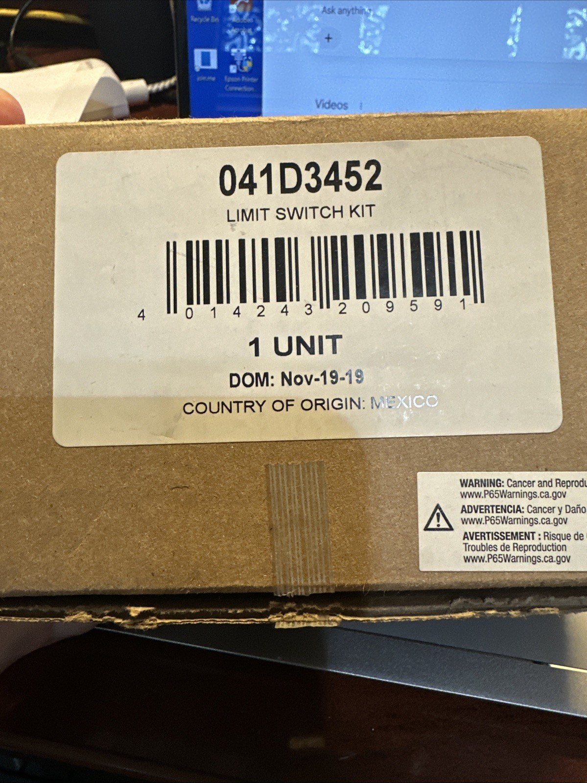 Chamberlain Garage Door Limit Switch