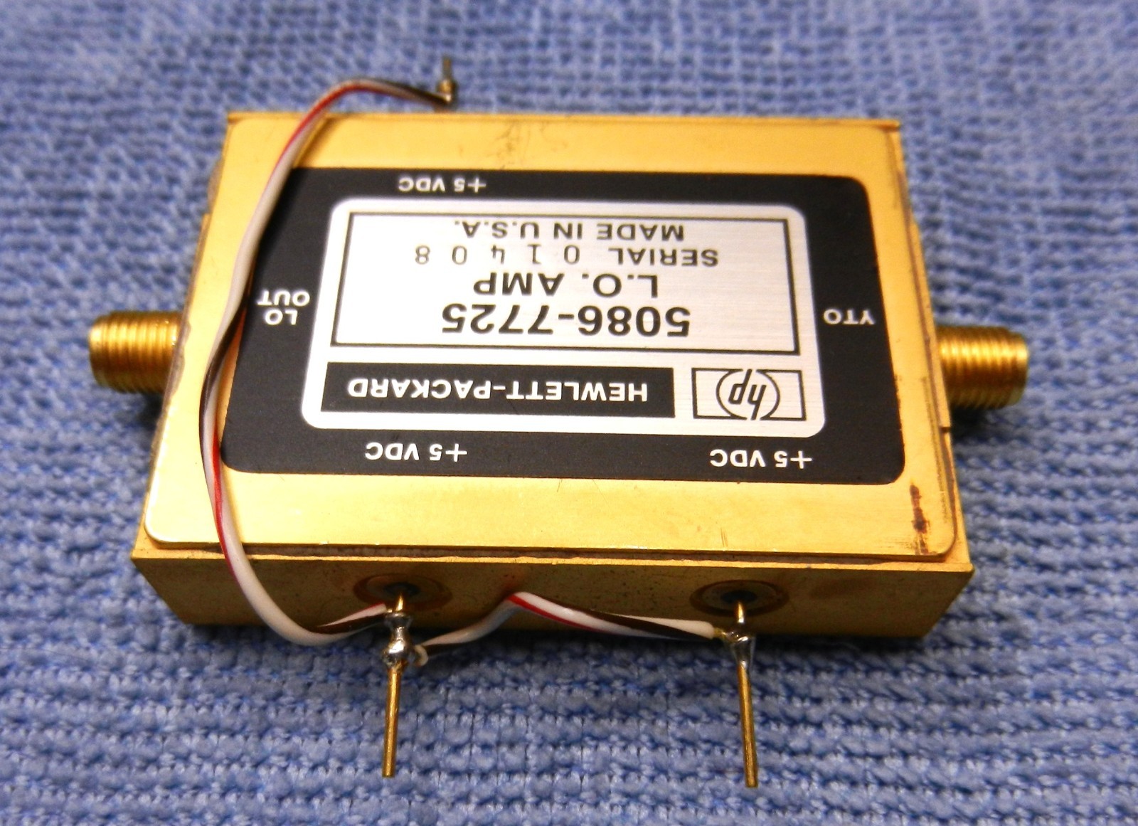 HP 8569B Spectrum Analyzer PN 5086-7725 L.O. Amplifier Module - Working