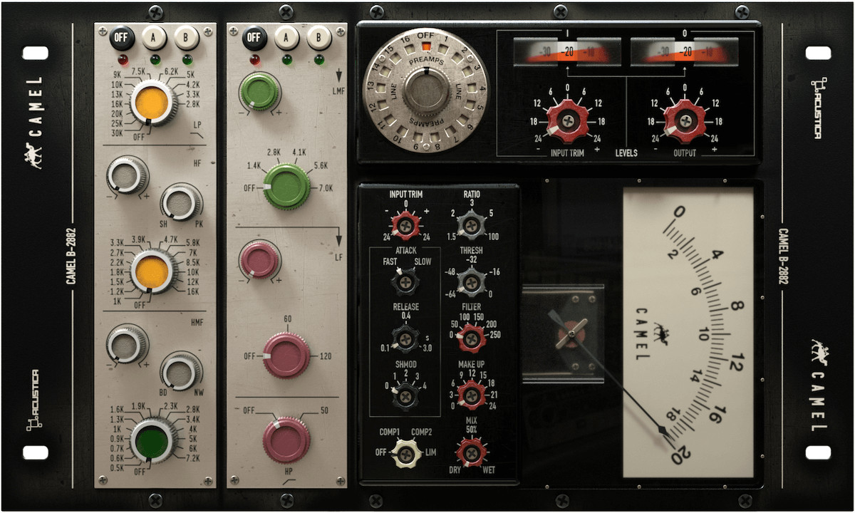 Acustica Audio Camel, Plug-In