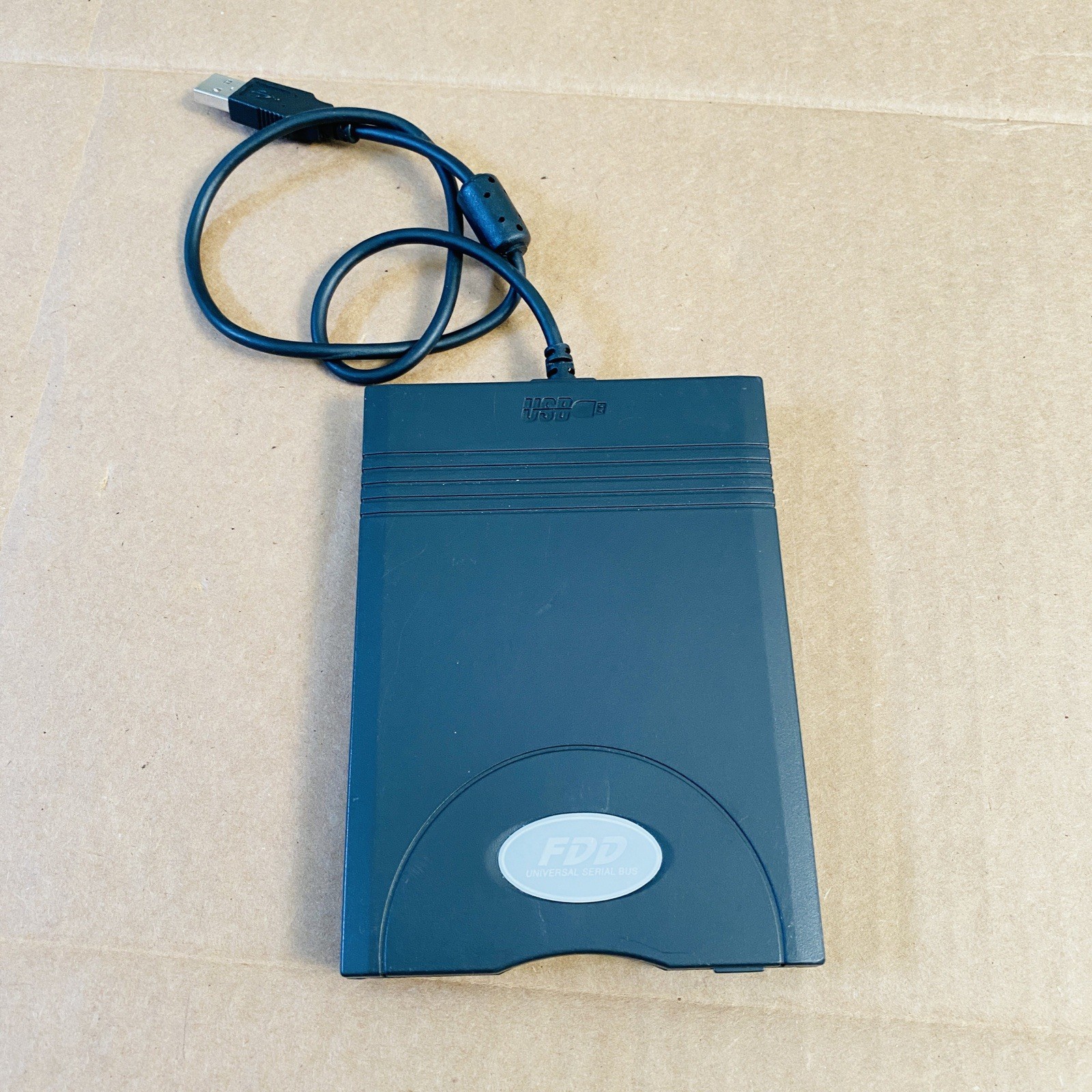 SAMSUNG Model SFD-321U/HP Black External USB Floppy Disk Drive FDD Works