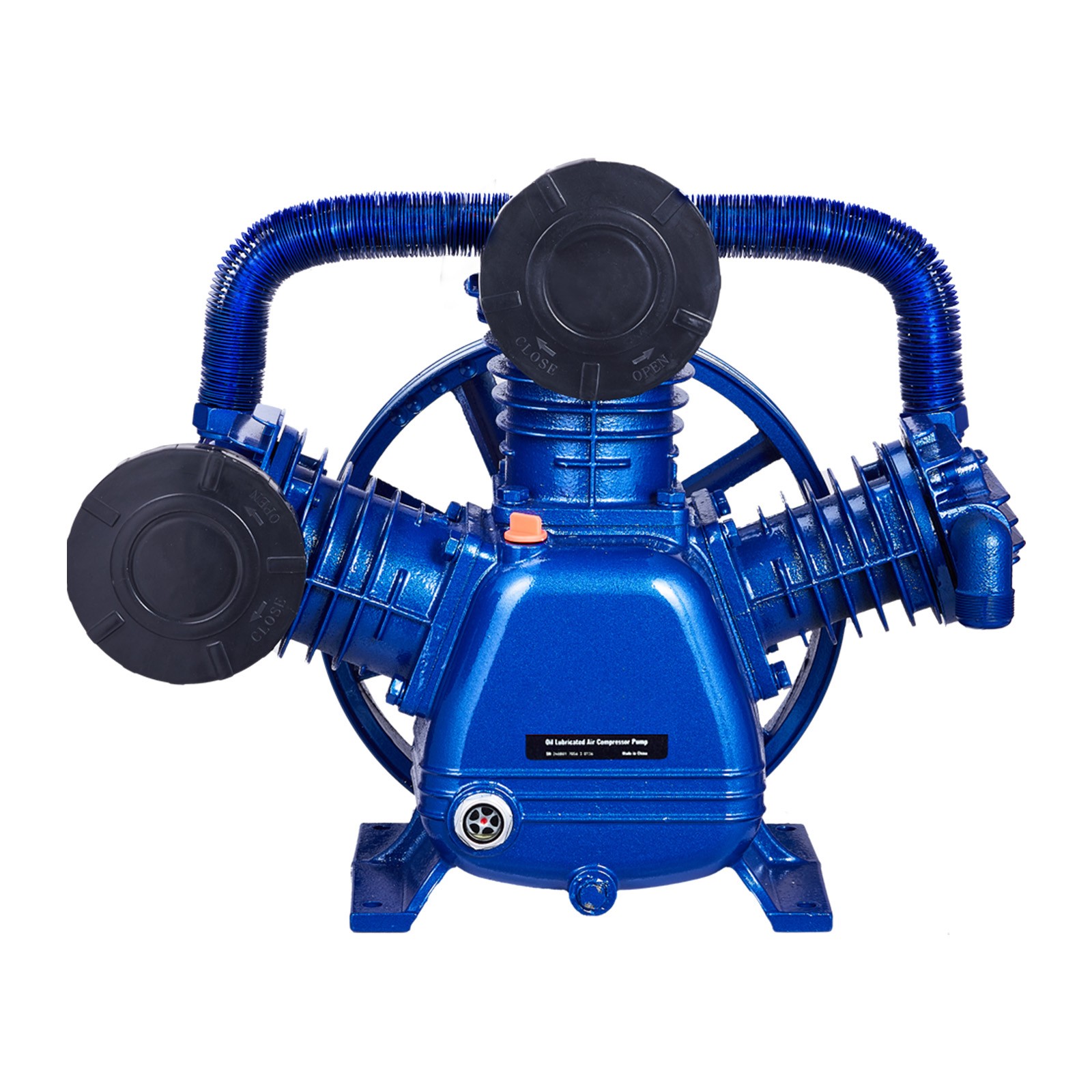 Uimoso Air Compressor Pump Head 10HP 17.5CFM @90PSI 3-Cylinder Piston Pump Head
