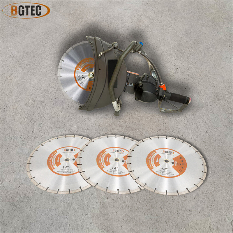Diamond Concrete Cutting Disc 14''/355mm Saw Blade for Granite Marble 10pcs