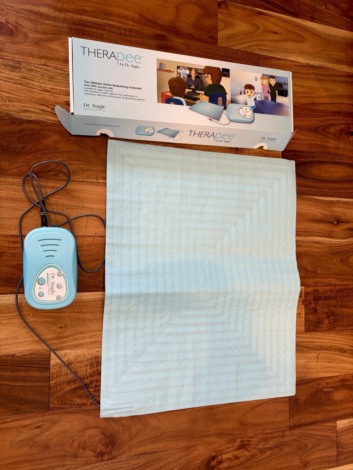 THERAPEE Dr. Sagie The World's Number 1 Bedwetting Solution Alarm & Mat No Code