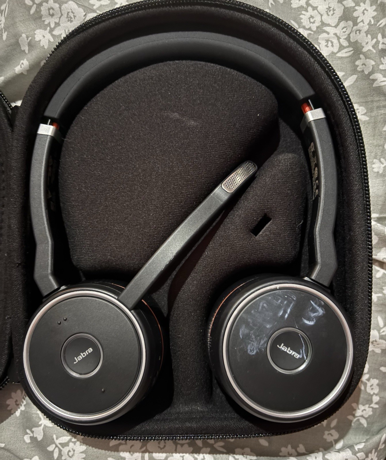Jabra Evolve 75 SE GN HSC040W Bluetooth Wireless Headset Read Description