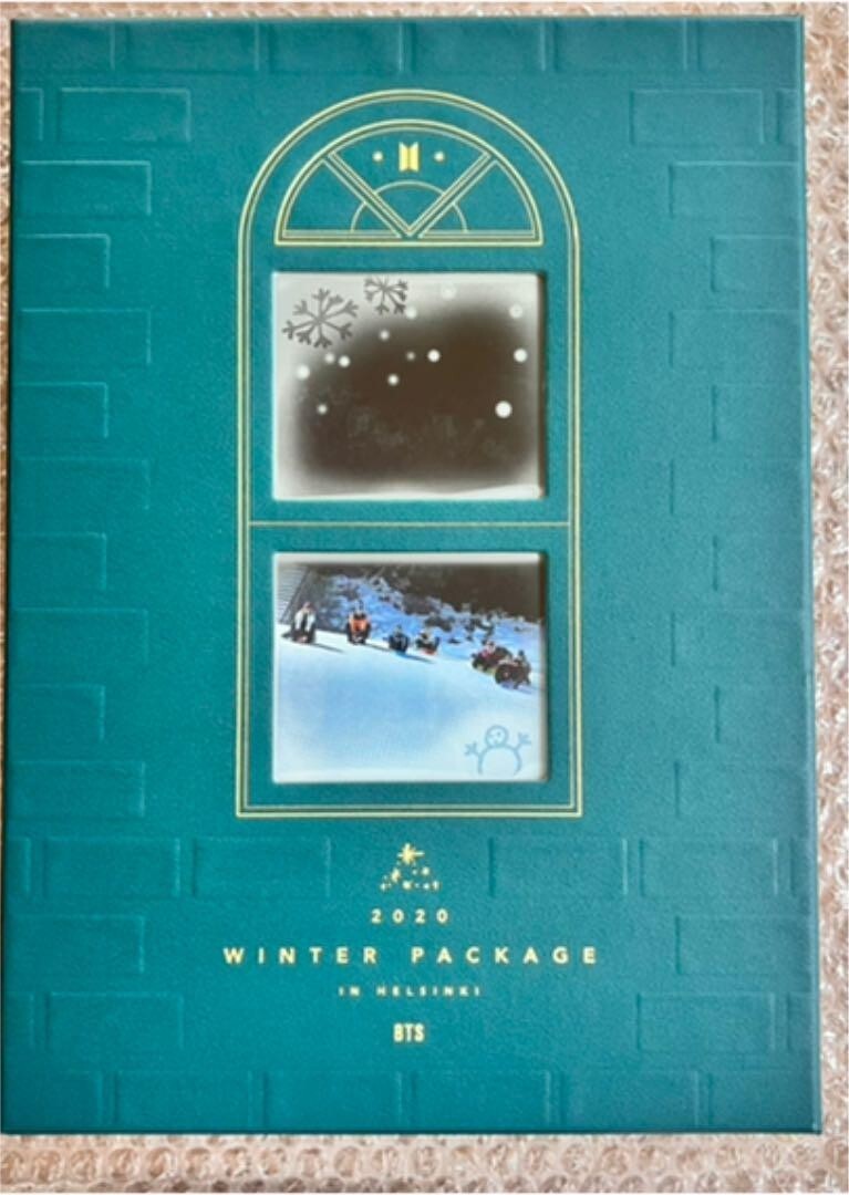 BTS Official 2020 Winter Package in Helsinki DVD+Book+Stand+Photo Set+Book mark