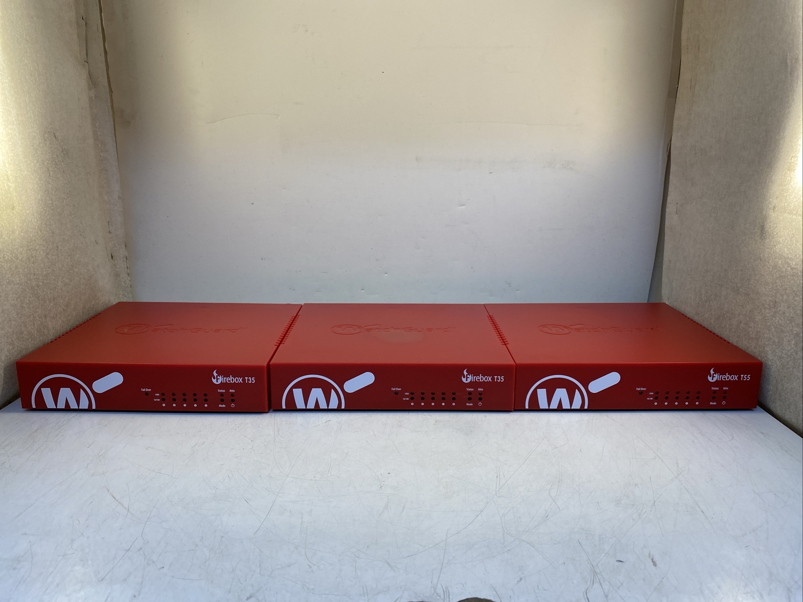 *Lot of 3* WatchGuard Firebox T35 Network Security Firewall Appliances MS3AE5