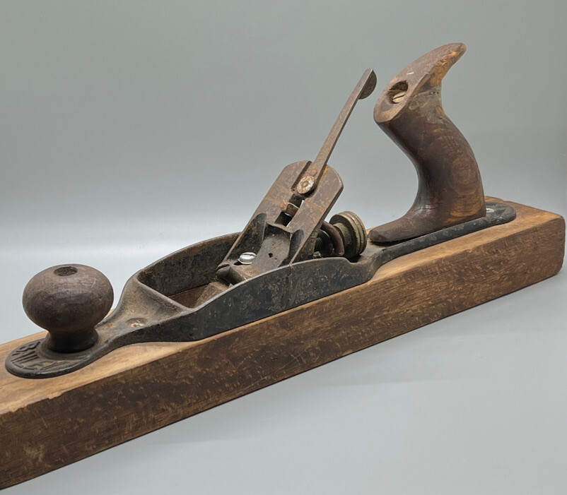 STANLEY Wood PLANE Bailey Britain Conn. U.S.A. Planer RULE NO. 15”x2.5”