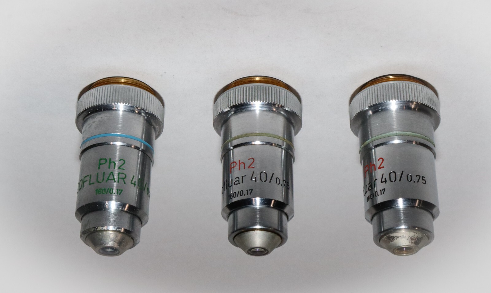 Zeiss Neofluar Phase Contrast Ph2 40X Microscope Objective