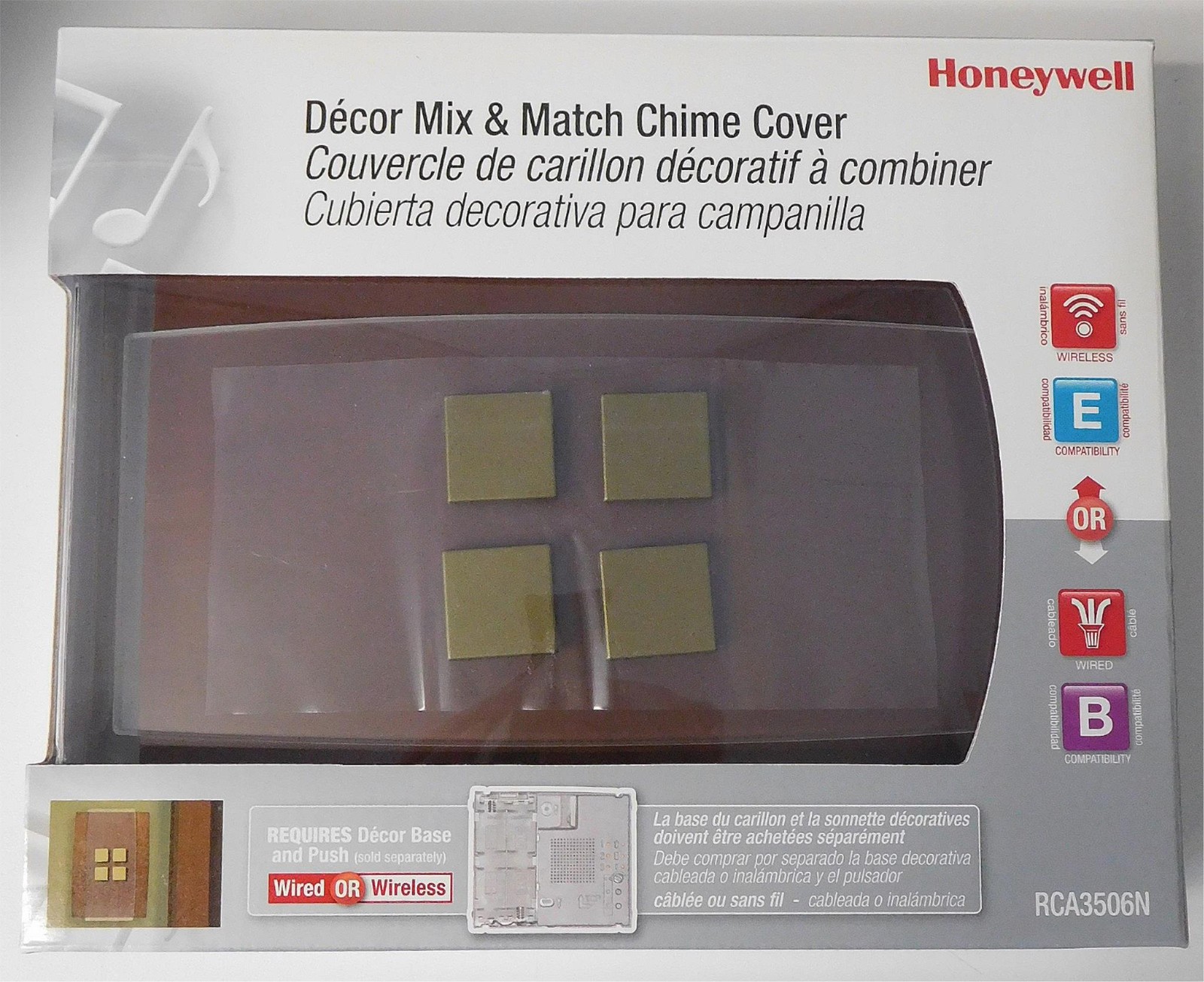 Honeywell RCA3506N Decor Mix & Match Chime Cover (Cover Only)