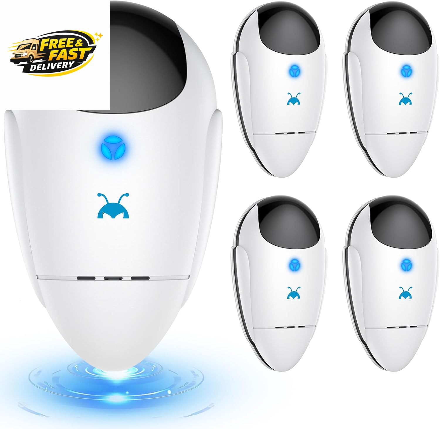 2026 Upgraded Ultrasonic Repeller Pest & Insect Indoor Repeller, Pest Control fo