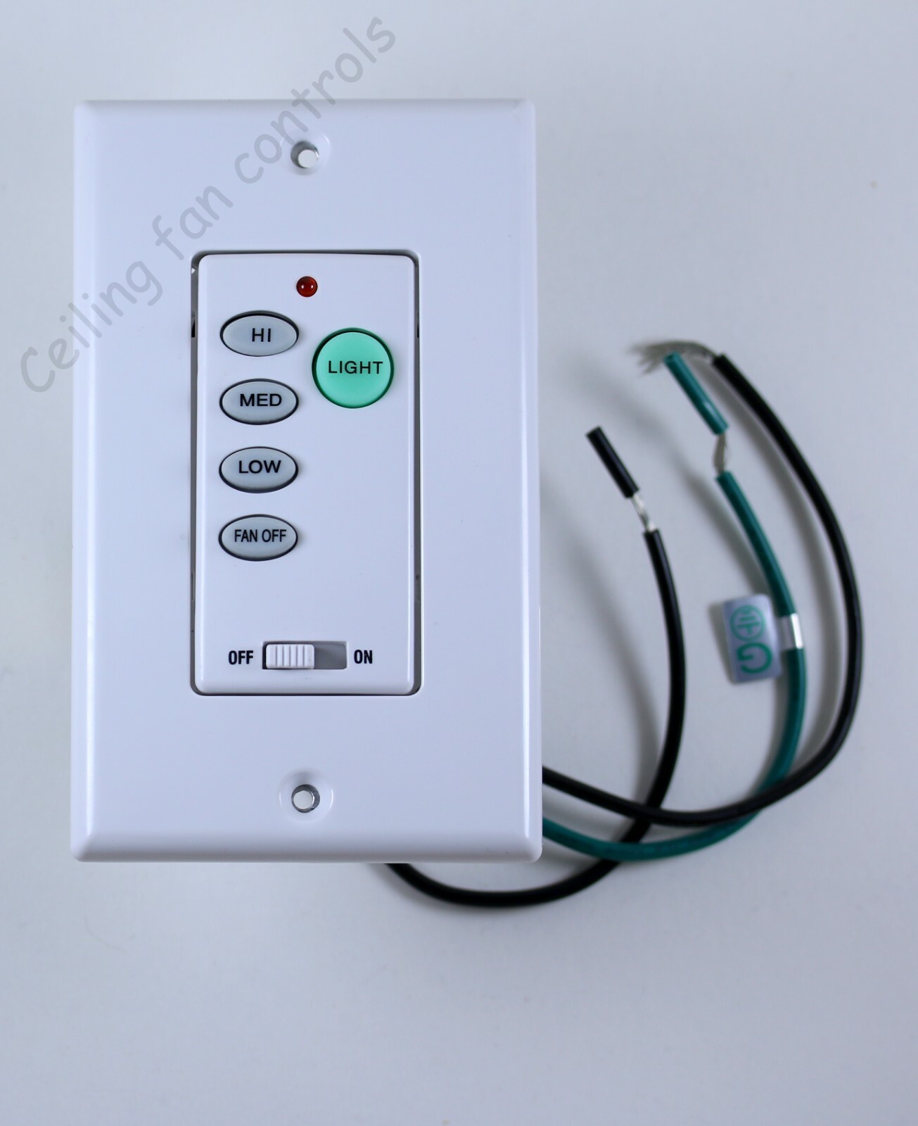 Ceiling Fan Wall Control UC-9050T With 5 PIN Dip Switch