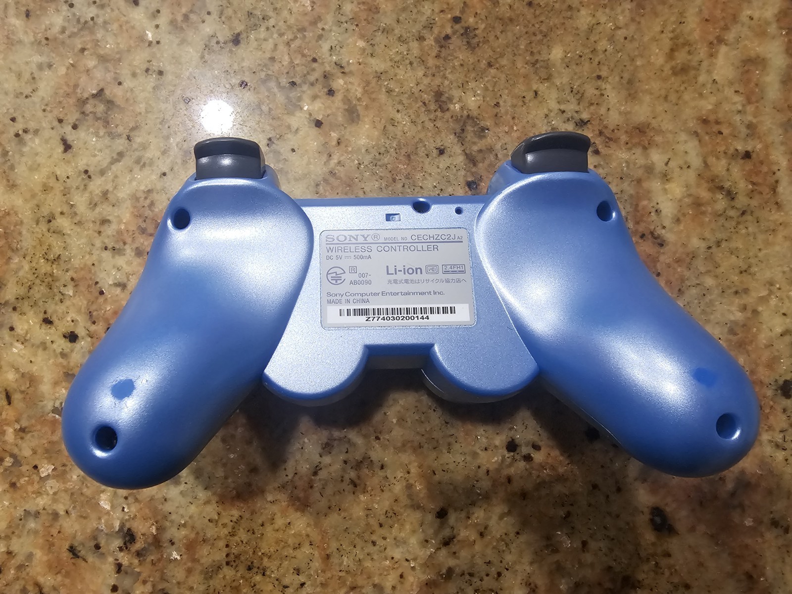 Genuine OEM Candy Blue Sony PlayStation 3 PS3 DualShock 3 Controller SIXAXIS