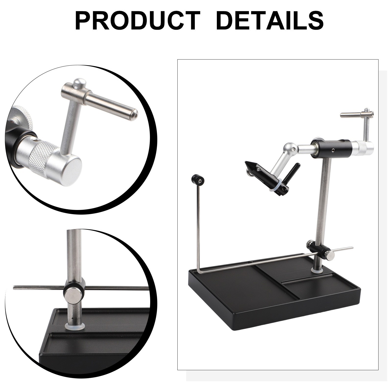 Ergonomic Design Fly Tying Vise Comfortable and Efficient Tying Experience