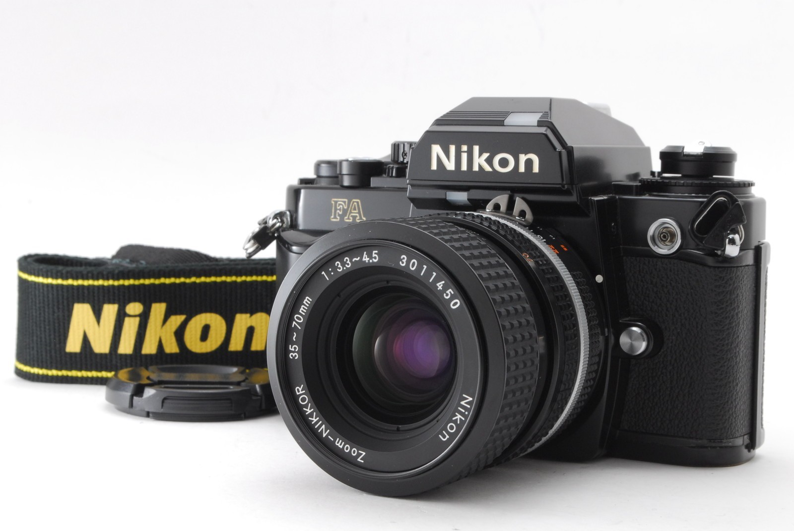 [Exc+5] Nikon FA SLR Film Camera Ai-s 35-70mm F3.3-4.5 AIS Zoom Lens From JAPAN