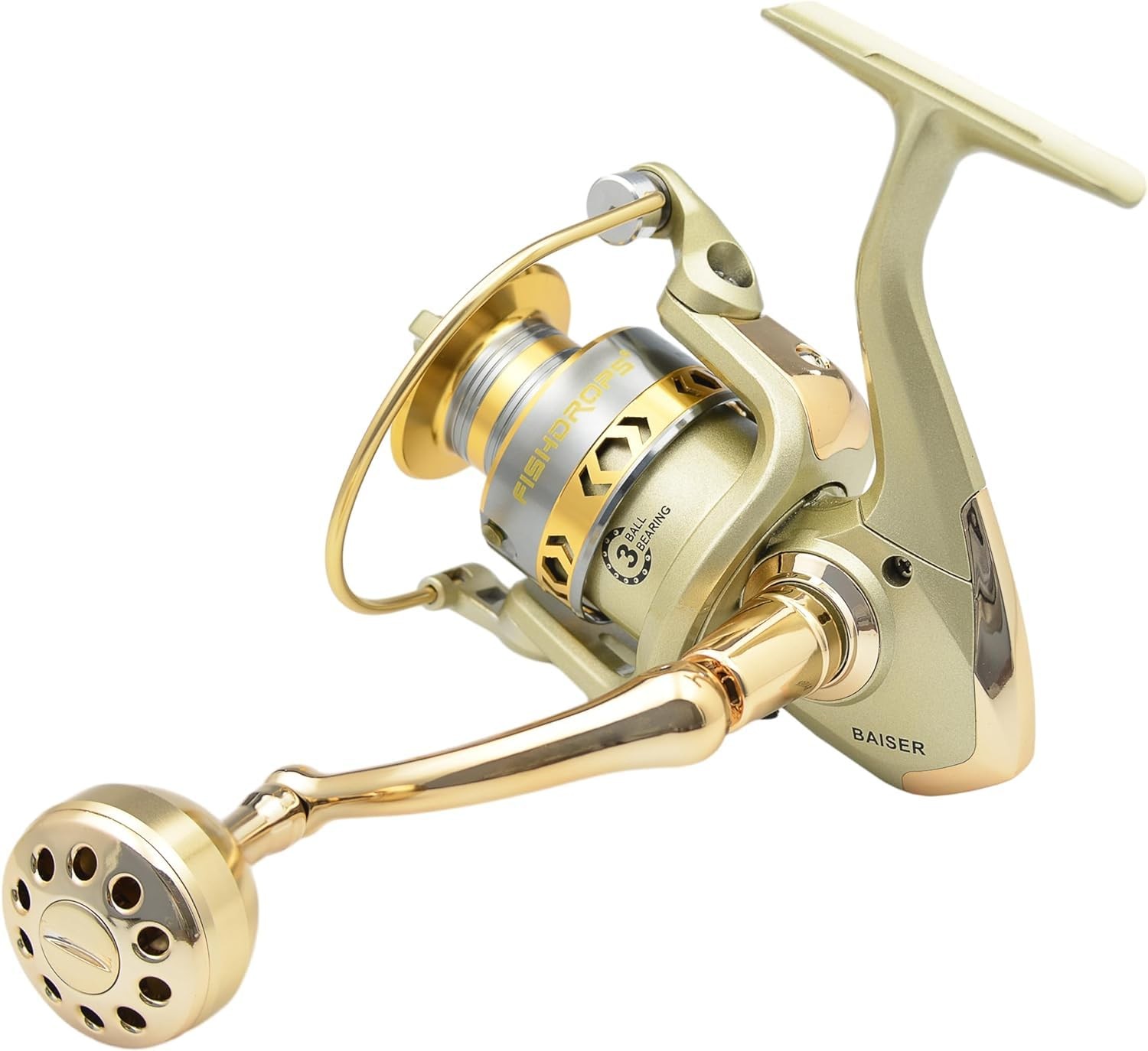 Fishing Reels Lightweight Spinning Reel 15.5 LBs Max Drag 5.11/5.51 High Spee...