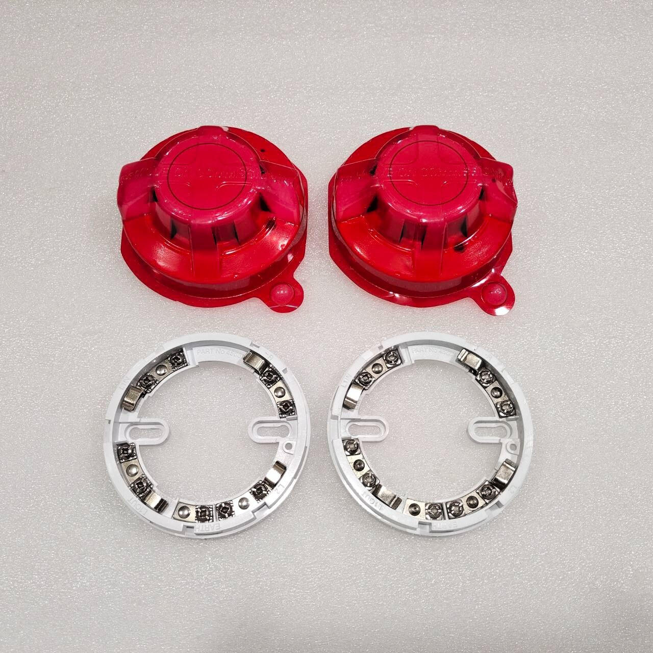 LOT OF 2 - APOLLO 55000-328 APO PHOTOELECTRIC SMOKE DETECTOR WITH BASE