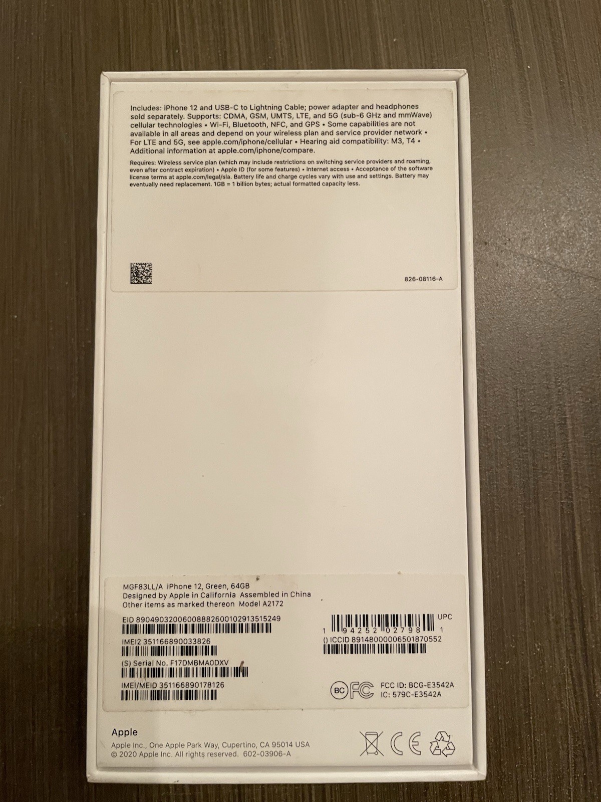 iPhone 12 Box - Green