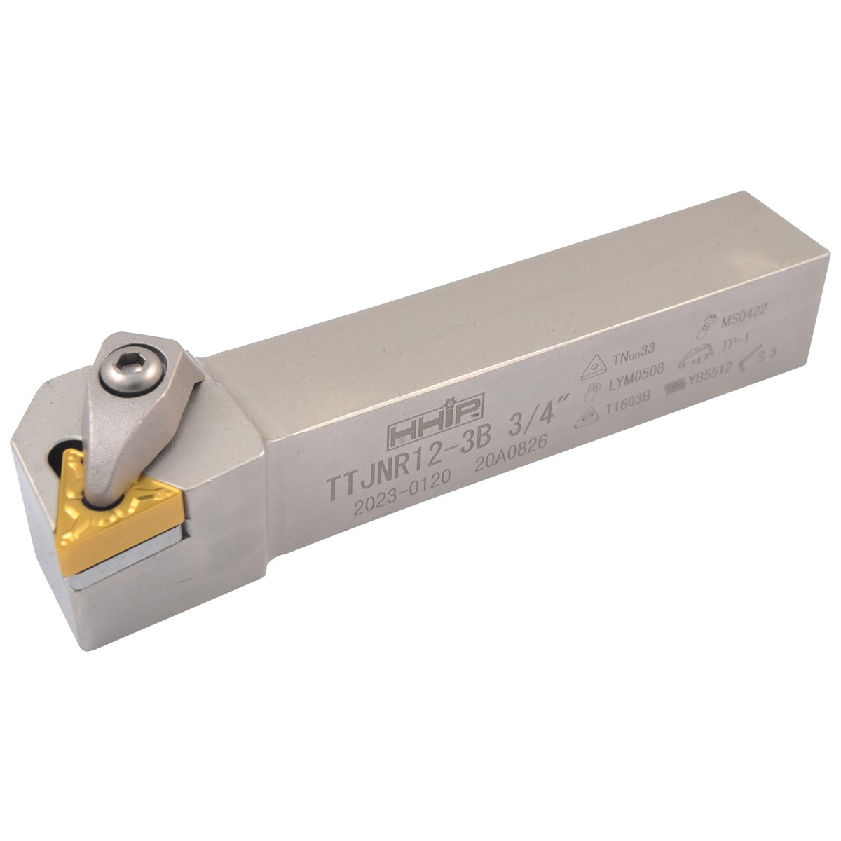 MTJNR 12-3B TURNING TOOL HOLDER - NEW RIGID CLAMP DESIGN (2023-0120)