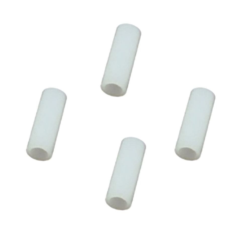 Danmar Cymbal Tilter Sleeves, Hard Plastic White (6mm) 4 Per Pack