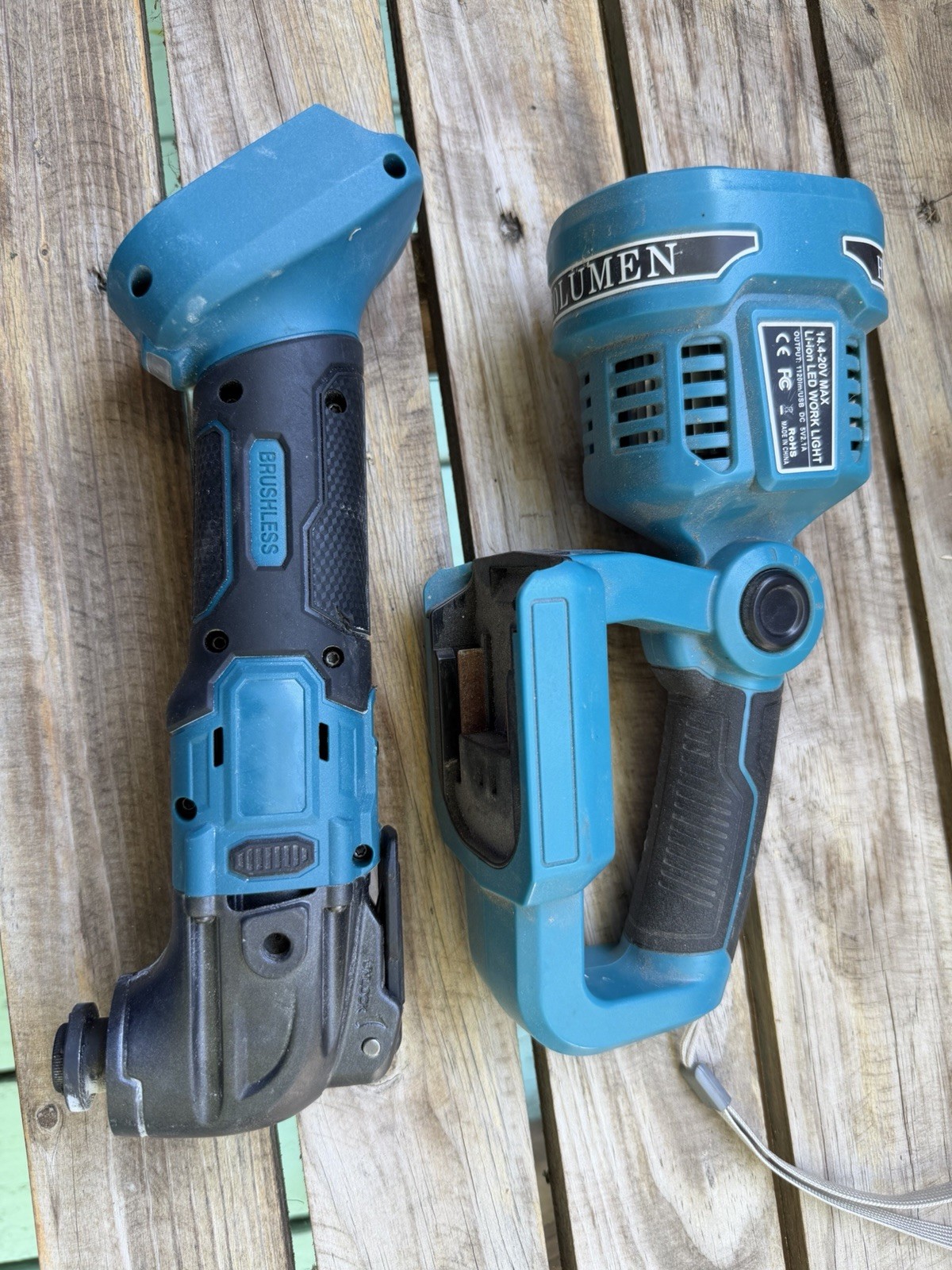Fein Dremel Makita Bi-Metal Oscillating Multi Tool Saw and Light