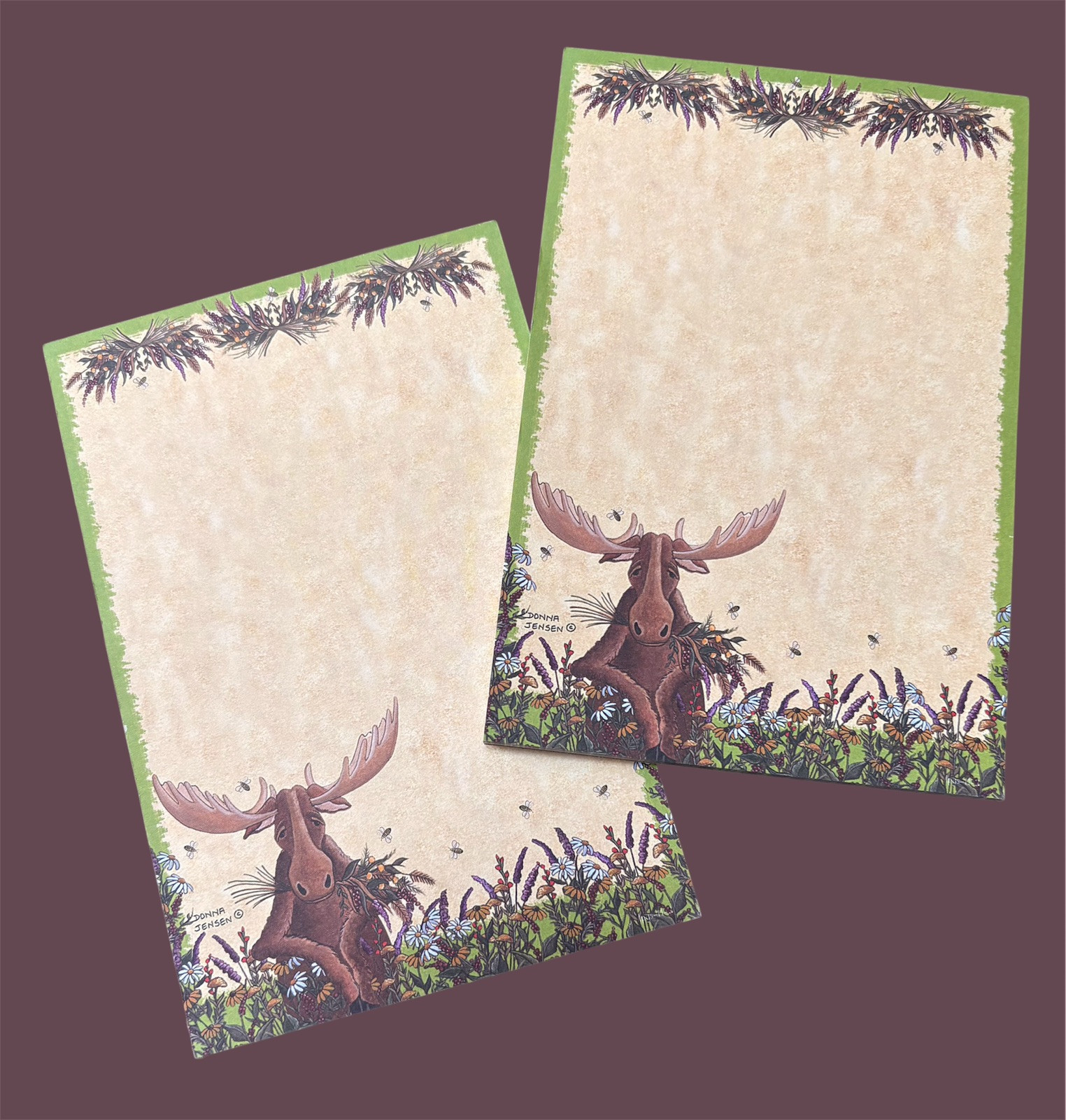 2 Notepads, Lazy Moose