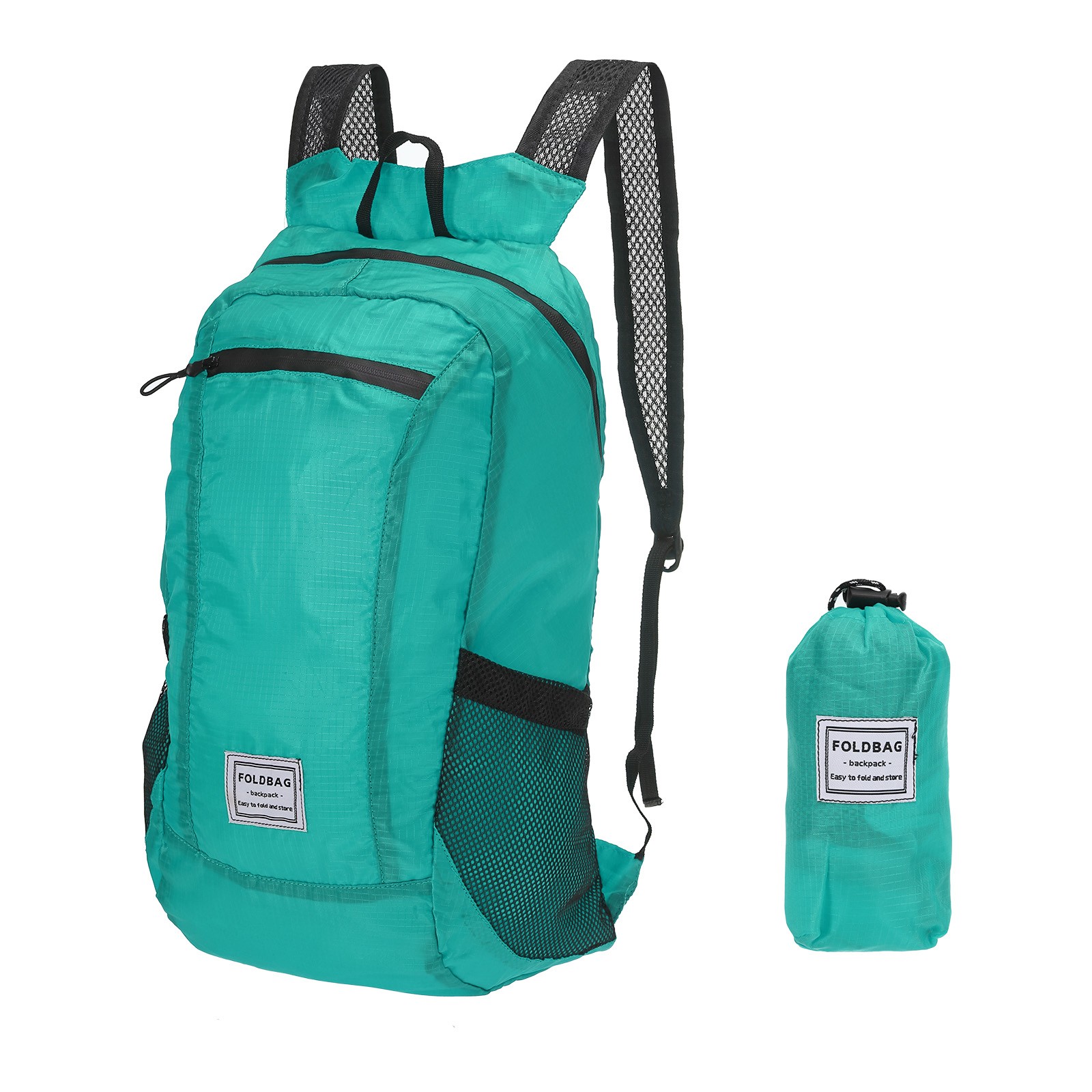 Hiking Backpack Lightweight Portable Backpack for Hiking Camping Lake Blue
