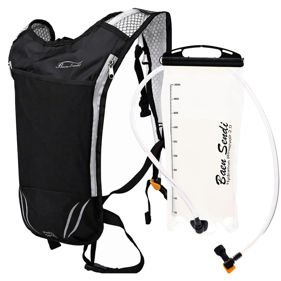 2 Pack Hydration Pack with 2L Backpack Water Bladder - Great for Outdoor Spor...