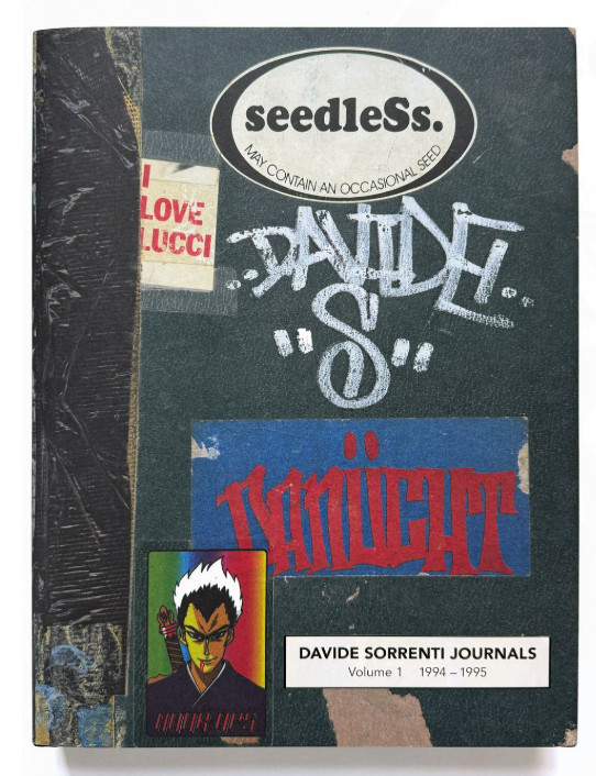 New Sealed Davide Sorrenti Journals Volume 1 1994 1995 Artist Fashion 1st HC