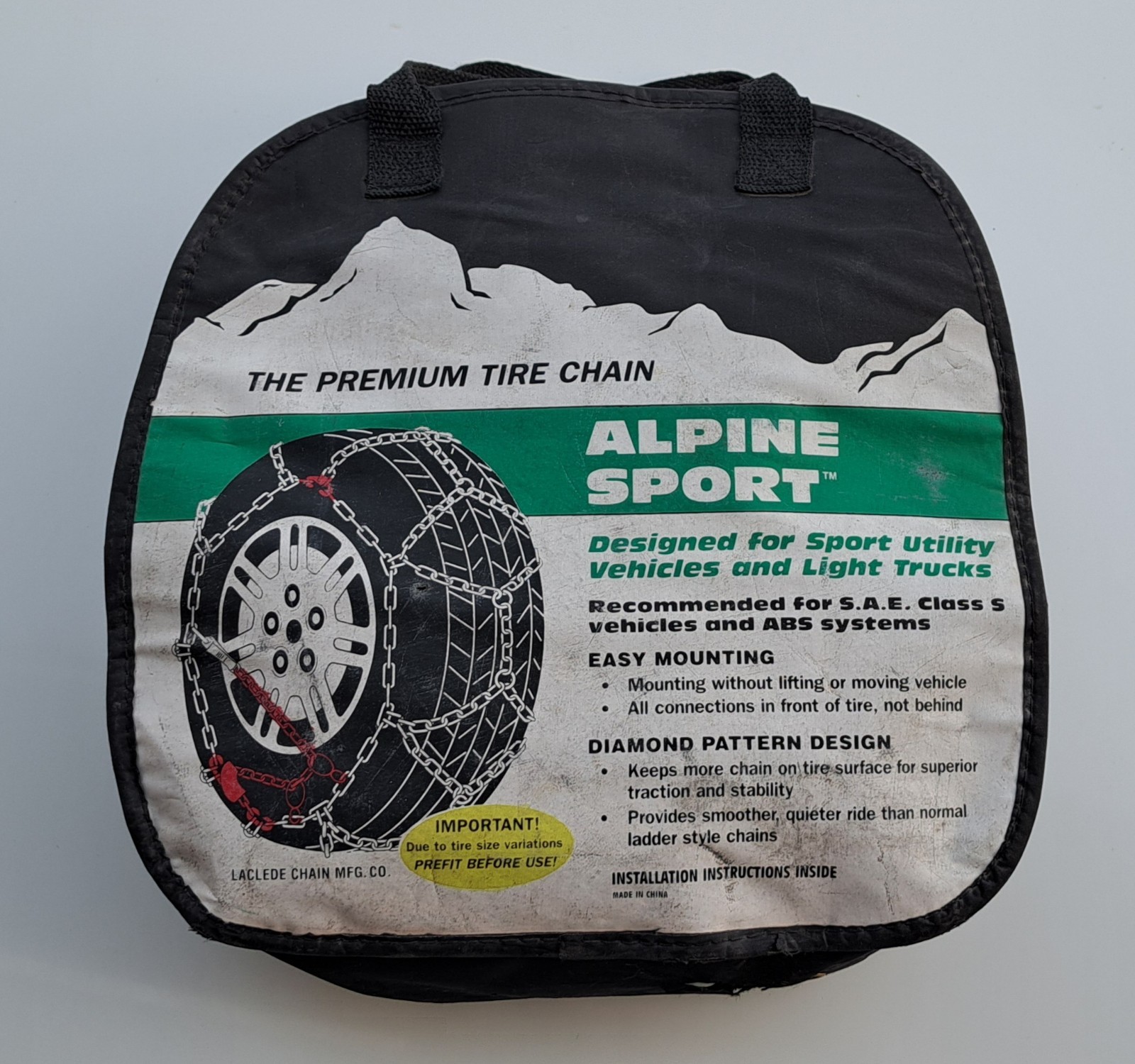 Alpine Sport Tire Chains 2324 Never Used