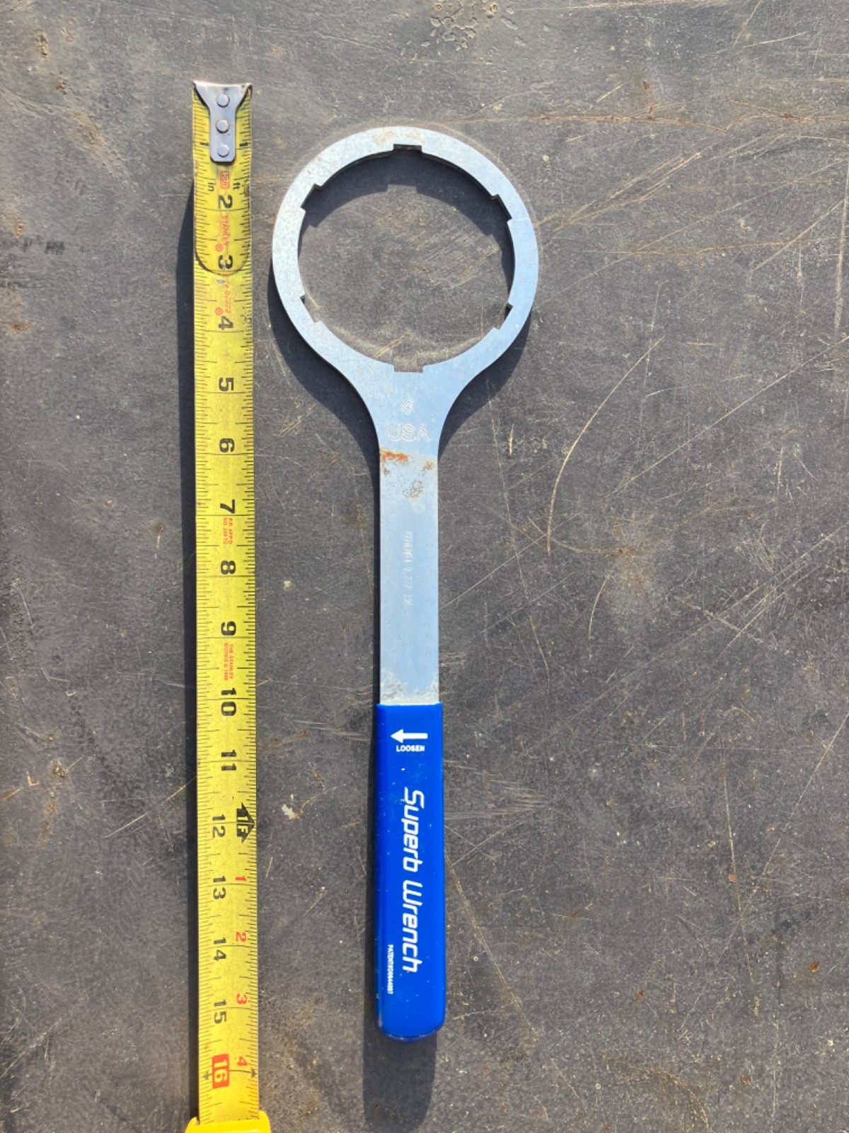 Superb Wrench SPBW-4 Heavy Duty Metal Water Filter Wrench For Whirlpool