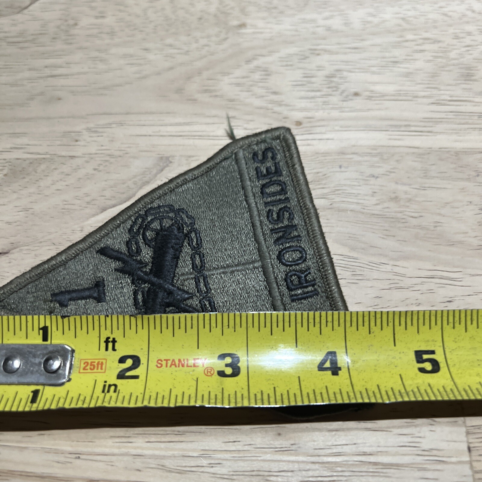 Vintage US Army Old Ironsides #1 First Armored Edition Triangle Patch