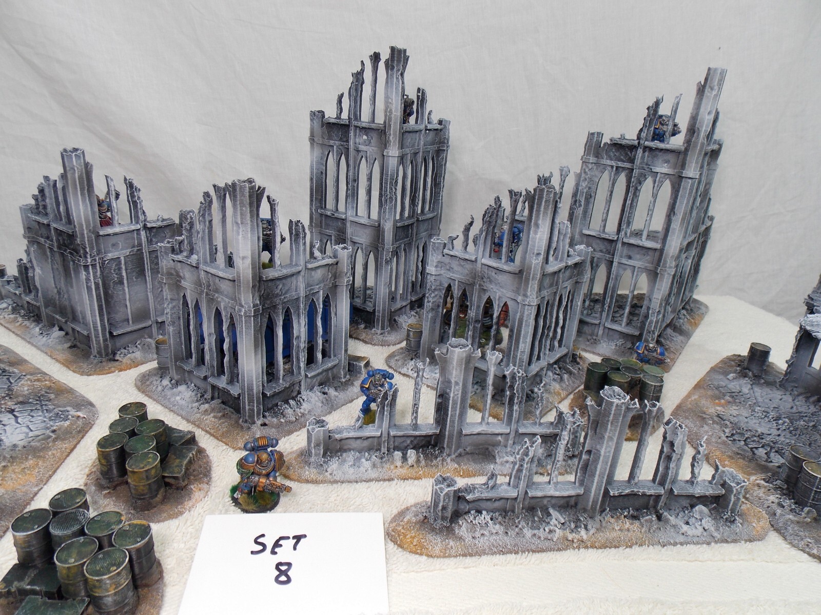 WARGAMING TERRAIN PAINTED,ADVANCE ORDERS,,MEGA BUNDLE SET OF 12 PIECES