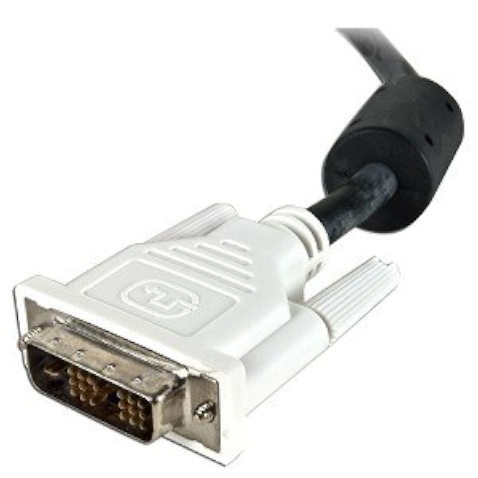 5' DVI To DVI Single Link Video Cable Silver Conversion Very Good