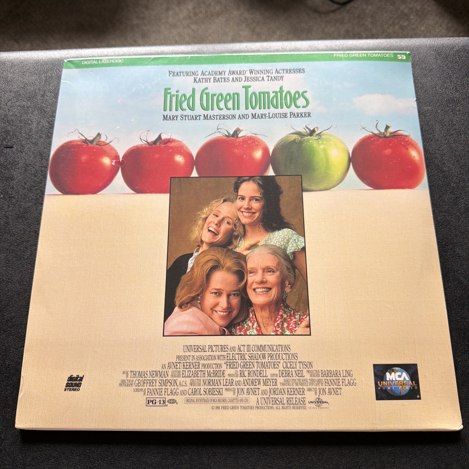 FRIED GREEN TOMATOES 2-Laserdisc LD EXCELLENT CONDITION KATHY BATES New & Sealed