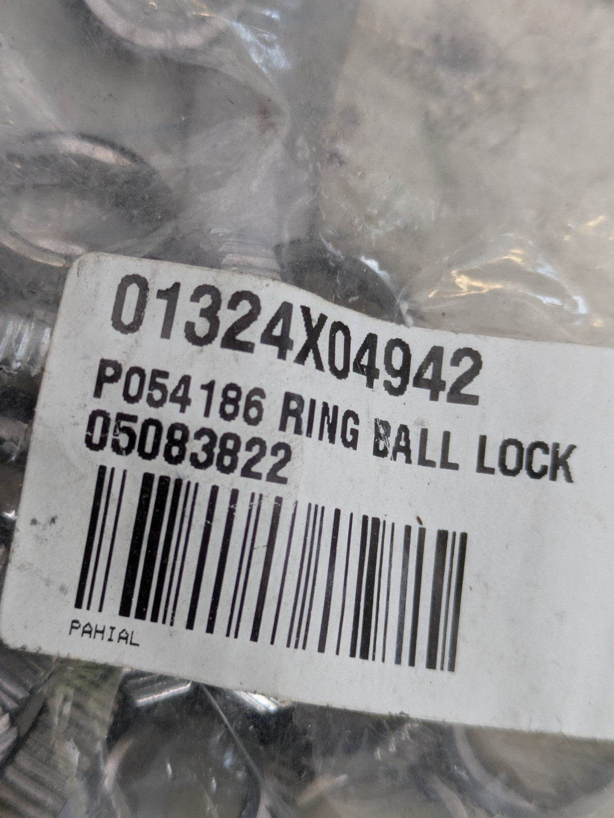 Chicago Pneumatic P054186 Ring-ball Lock